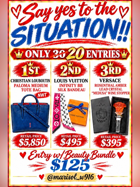 Christian Louboutin Handbags - Say yes to the SITUATION!!!!